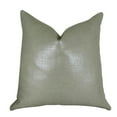 thumbnail image 1 of Plutus Glazed Linen Steel Handmade Throw Pillow-Color:Grey,Size:20" x 20", 1 of 4
