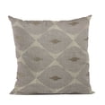 thumbnail image 1 of Plutus Brands Gray Plutus Cubes Diamond Luxury Throw Pillow 20 in x 20in, Double Sided 20" x 20", 1 of 2