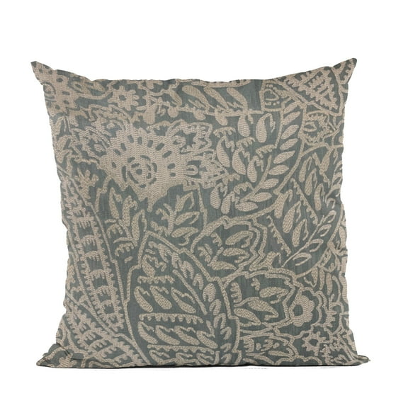 Plutus 20" x 36" Festive Jacquard Luxury Throw Pillow in Gray