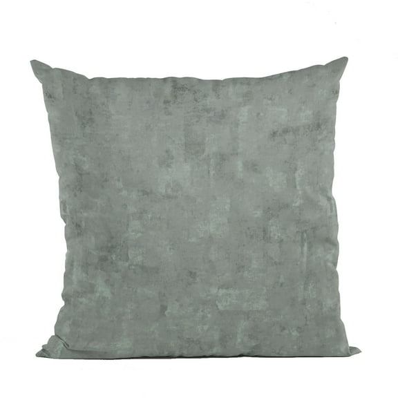 Plutus Brands Plutus Gunmetal Hidden Island Velvet With Foil Printing On Top Luxury Throw Pillow, 20L x 30W