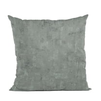 Plutus Brands Plutus Gunmetal Hidden Island Velvet With Foil Printing On Top Luxury Throw Pillow, 20L x 30W