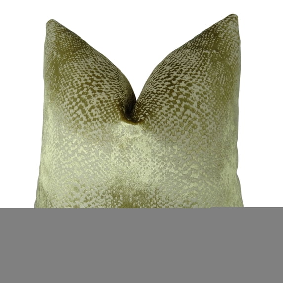 Plutus Hidden World Handmade Double Sided Throw Pillow - Gold - 20 x 20 in.