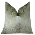 thumbnail image 1 of Plutus Hidden World Silver Handmade Throw Pillow, 1 of 4