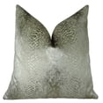 thumbnail image 1 of Plutus Hidden World Silver Handmade Throw Pillow, 1 of 3
