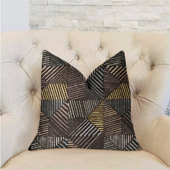 Plutus Highland Heights Multicolor Luxury Throw Pillow