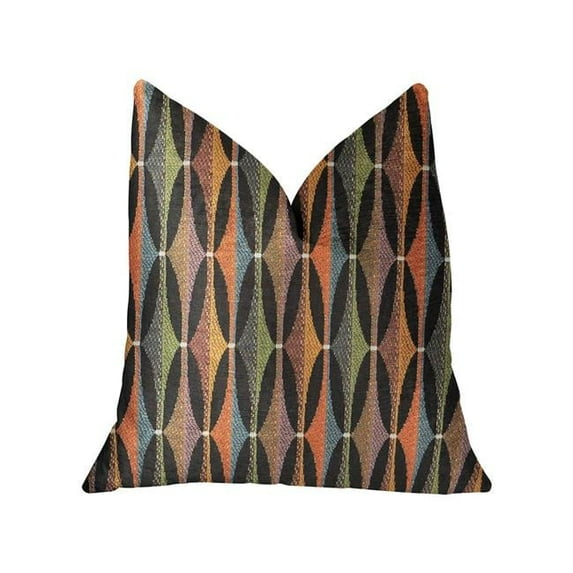 Plutus Jazzy Crystal Multicolor Luxury Throw Pillow - 20 x 20 in.