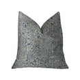 thumbnail image 1 of Plutus Kingston Waverly Blue and Ivory Luxury Throw Pillow 24"L x24"W, 1 of 3