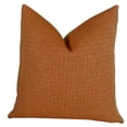 thumbnail image 1 of Plutus Lone Oak Cayenne Handmade Throw Pillow - Orange & Taupe - 24 x 24 in., 1 of 3