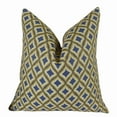 thumbnail image 1 of Plutus Luv Handmade Throw Pillow - Lavender - White & Yellow, 1 of 4