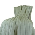 thumbnail image 1 of Plutus Luxury Ivory Fancy Faux Mink Throw - White - 48 x 60 in., 1 of 2