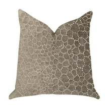 Plutus Luxury Throw Pillow (Beige Mixed Variety 2)