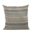 thumbnail image 1 of Plutus Brands Blue Plutus Strings Stripe Luxury Throw Pillow 20 in x 36in, Double Sided 20" x 36" King, 1 of 2