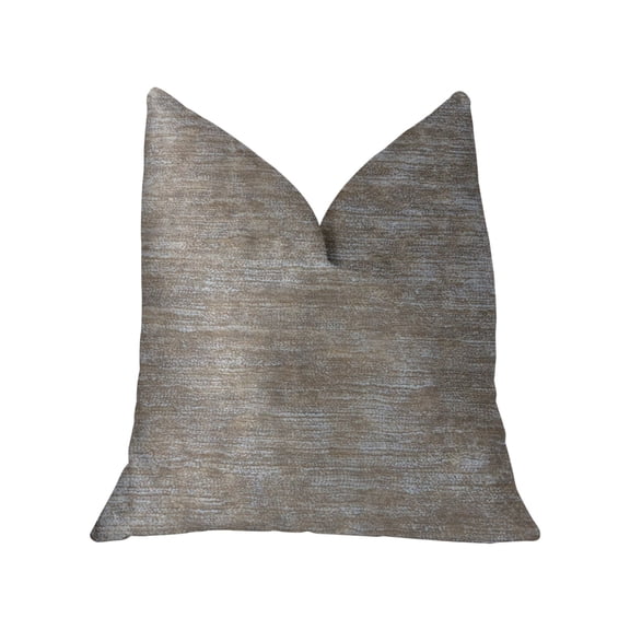 Plutus Luxury Throw Pillow (Brown Mixed Variety 1)