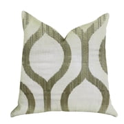Plutus Luxury Throw Pillow Green Mixed Variety 1