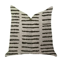 Plutus Luxury Throw Pillow (Green Mixed Variety 1)