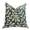 thumbnail image 1 of Plutus Luxury Throw Pillow (Green Mixed Variety 1), 1 of 3