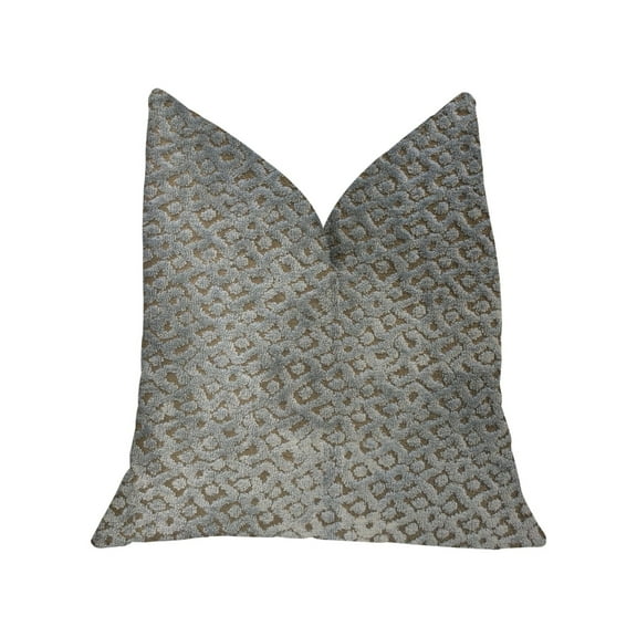 Plutus Luxury Throw Pillow (Silver Mixed Variety) (Pack of 1)