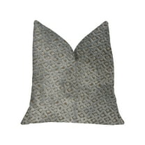 Plutus Luxury Throw Pillow (Silver Mixed Variety) (Pack of 1)
