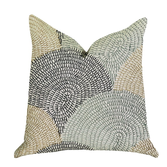 Plutus Marquee Lagoon Multiple Color Luxury Throw Pillow - Double sided 20" x 36" King