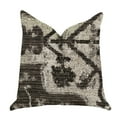 thumbnail image 1 of Plutus Metro Pulse Beige and Grey Tones Throw Pillows 18"L x18"W, 1 of 3