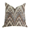 thumbnail image 1 of Plutus  Mid Night Oblique Ridge Wave Luxury Throw Pillow - 22 x 22 in., 1 of 1