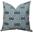 thumbnail image 1 of Plutus Midnight Conduit Handmade Throw Pillow, (12" x 20"), 1 of 4