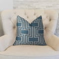 thumbnail image 1 of Plutus Midnight Conduit Handmade Throw Pillow, (18" x 18"), 1 of 4
