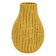 thumbnail image 1 of Plutus Brands Vase in Yellow Porcelain, 1 of 1
