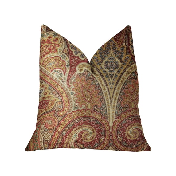Plutus Monarch Serenade Multicolor Luxury Throw Pillow (pack Of 1)