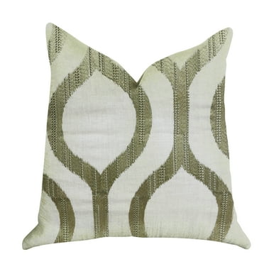 Plutus Morrocan Villa Light Grass Luxury Throw Pillow 20"L x36"W