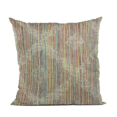 Plutus Brands Multi-Color Diamond Abstract Luxury Throw Pillow-Size:20" x 30"