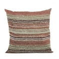 thumbnail image 1 of Plutus 18" x 18" Stripe Luxury Throw Pillow in Multi-Color, 1 of 9