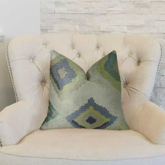 Plutus Native Trail Dew Handmade Throw Pillow, (16" x 16")