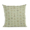 thumbnail image 1 of Plutus Natural Manti Embroydery, Some Of The Triangles Have Metalic Threads Luxury Throw Pillow, 1 of 2