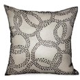 thumbnail image 1 of Plutus Orbit Rain Charcoal Scales Luxury Outdoor/Indoor Throw Pillow Double sided 12" x 20", 1 of 2
