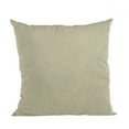 thumbnail image 1 of Plutus Brands Plutus Oyster Solid Shiny Velvet Luxury Throw Pillow, 26L x 26W, 1 of 2