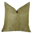 thumbnail image 1 of Plutus Leaf Pod Handmade Throw Pillow, (Double sided 20" x 20"), 1 of 4
