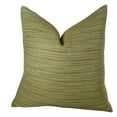 thumbnail image 1 of Plutus Honeysuckle Handmade Throw Pillow-Color:Taupe,Size:20" x 20", 1 of 4