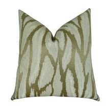 Plutus PB11392-2020-DP Convection Handmade Throw Pillow, Taupe & Ivory - 20 x 20 in.
