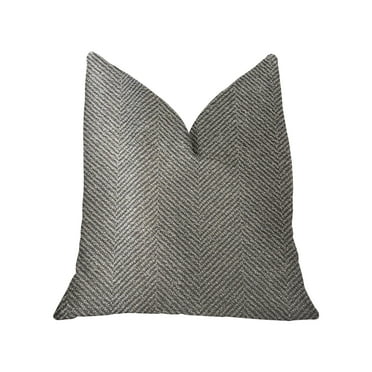 Plutus PBKR1930-1818-DP New Wave Hillside Brown Luxury Throw Pillow, 18 x 18 in.