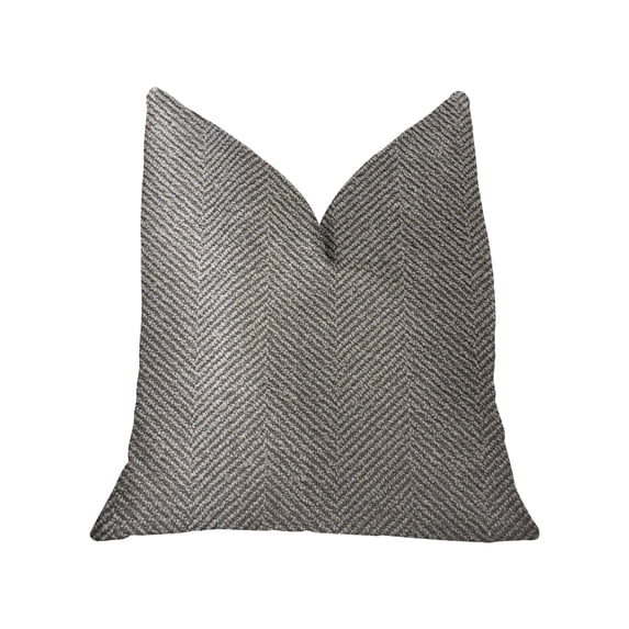 Plutus PBKR1930-1818-DP New Wave Hillside Brown Luxury Throw Pillow, 18 x 18 in.
