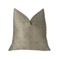thumbnail image 1 of Plutus PBKR1940-1220-DP Emperor Gray & Beige Luxury Throw Pillow, 12 x 20 in., 1 of 3
