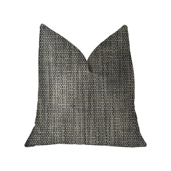 Plutus PBKR1974-2424-DP Bluejay Cayne Blue & Gray Luxury Throw Pillow, 24 x 24 in.