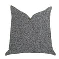 thumbnail image 1 of Plutus PBRA1403-2020-DP Gray Dove Luxury Throw Pillow in Gray Tones, 20 x 20 in., 1 of 3