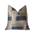 thumbnail image 1 of Plutus PBRA2222-2626-DP Bay Window Blue & Beige Luxury Throw Pillow, 26 x 26 in., 1 of 3