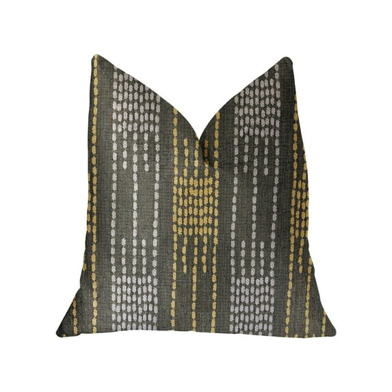 Plutus PBRA2289-2222-DP Capella Green Luxury Throw Pillow, 22 x 22 in.