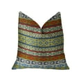 thumbnail image 1 of Plutus PBRAZ062-2030-DP Flower Child White Blue & Red Handmade Luxury Pillow, 20 x 30 in. Queen, 1 of 3