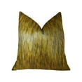 thumbnail image 1 of Plutus PBRAZ456-2626-DP Golden Spirit Wolf Light & Dark Brown Handmade Luxury Pillow, 26 x 26 in., 1 of 3