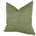 thumbnail image 1 of Plutus Parsburg Handmade Double Sided Throw Pillow - Light - Green & Ivory - 20 x 20 in., 1 of 2