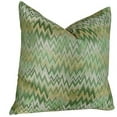 thumbnail image 1 of Plutus Graphic Maze Handmade Throw Pillow, (22" x 22"), 1 of 3